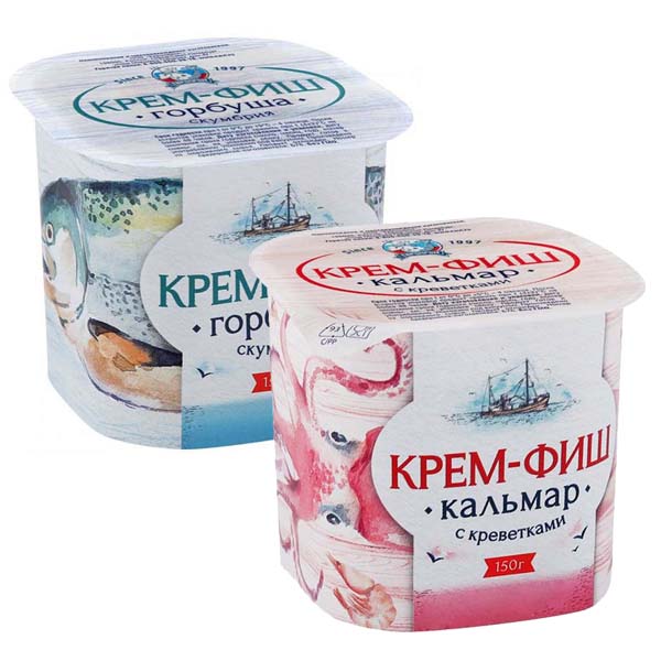 картинка Крем-фиш 150г в ассортименте /Европром/ от магазина Салова Фиш