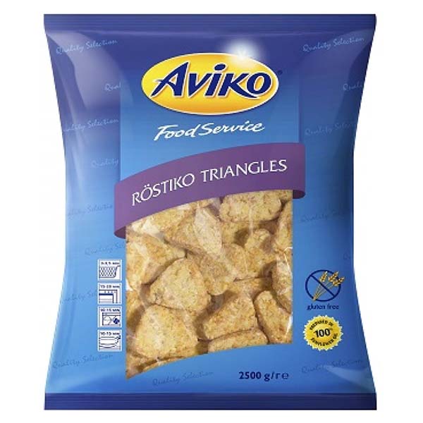 картинка Картофельные Котлеты треуг. 2.5кг*4шт ТМ"Авико" от магазина Салова Фиш