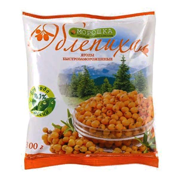 картинка Облепиха 300гр*10шт ТМ"Морошка" от магазина Салова Фиш