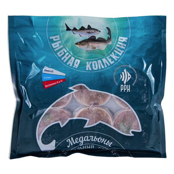 картинка Медальоны из кижуча с/м 300гр*12 1/3,6кг /ООО ТД "РРК"/ от магазина Салова Фиш