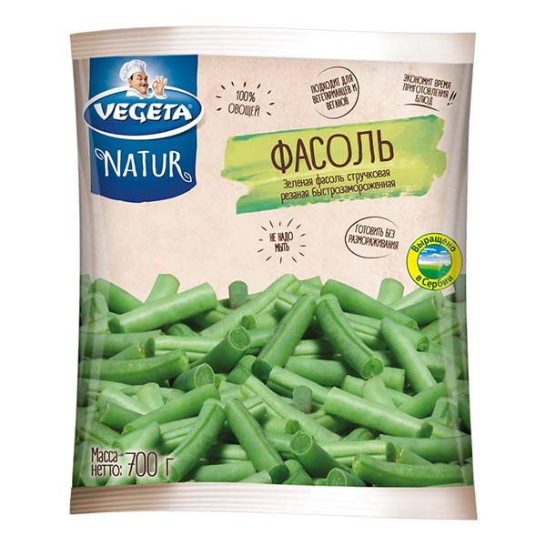 картинка Фасоль резаная 400гр*25шт ТМ"VEGETA NATUR" от магазина Салова Фиш