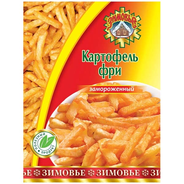 картинка Картофель фри 400гр*25шт ТМ"Зимовье" от магазина Салова Фиш