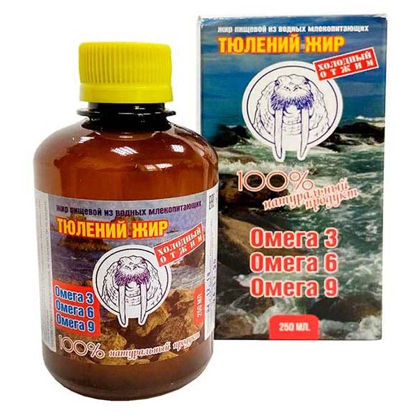 картинка Тюлений жир 250гр. пл/б  ГОСТ (ИП Борисов В.В) от магазина Салова Фиш