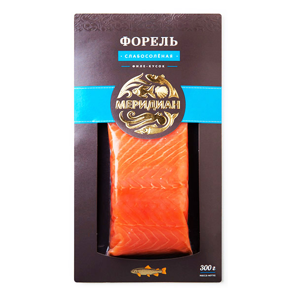 картинка Форель филе-кусок с/с в/у 200г/300г /Меридиан/ от магазина Салова Фиш