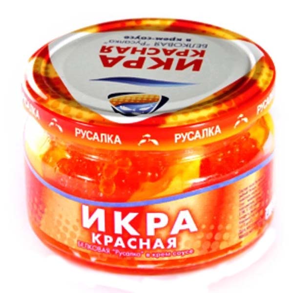 картинка Икра белковая "Русалка" красная 170г.ст./б. /"Авача"/ от магазина Салова Фиш
