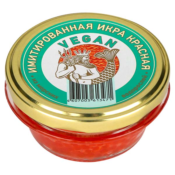 картинка Имитированная икра красная Vegan 100гр. СТ/Б/Европром/ от магазина Салова Фиш
