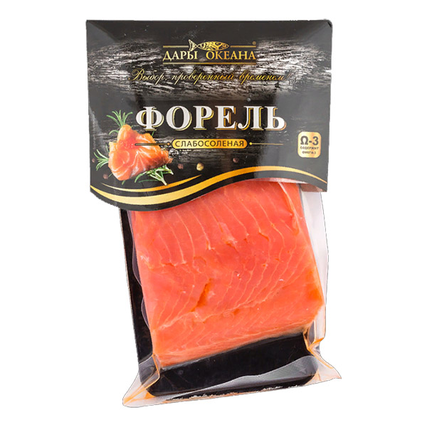 картинка Форель кусок с/с в/у 300г /ДАРЫ ОКЕАНА/ от магазина Салова Фиш