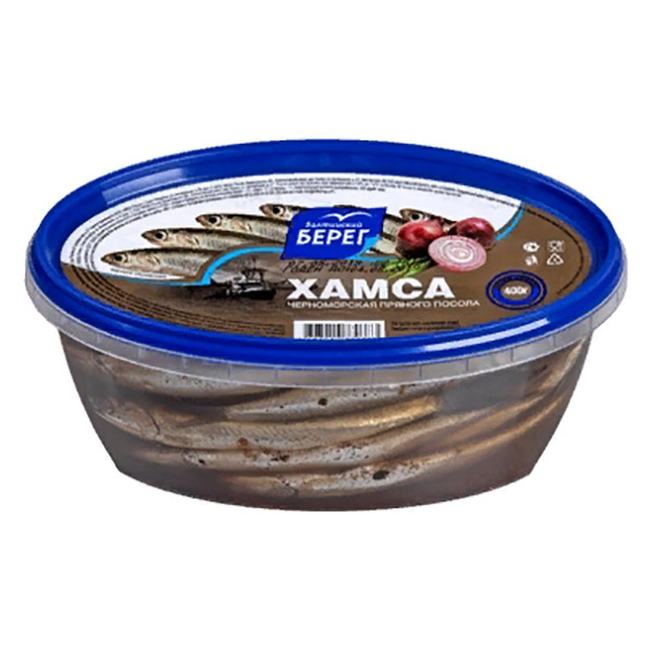 картинка Хамса п/п Черноморская 400г /Балт.берег/ от магазина Салова Фиш